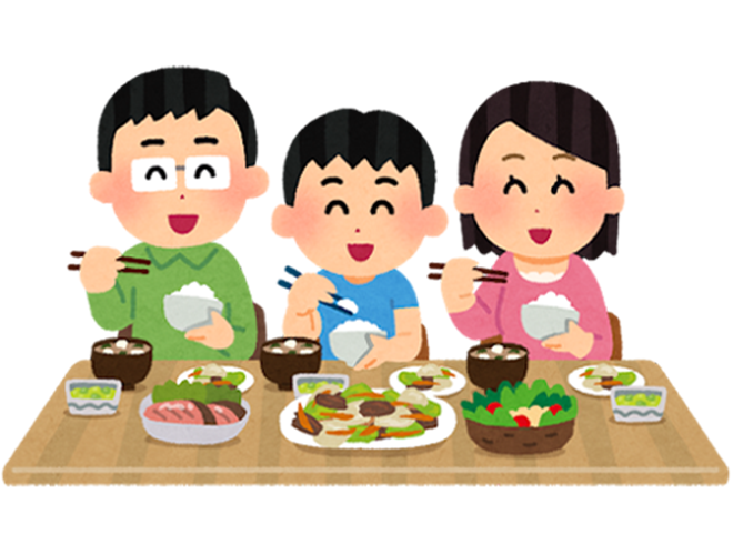 御食事コースイラスト